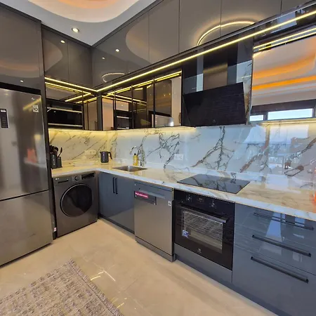 Luxury With Panoramic Sea View Ruby אלאניה