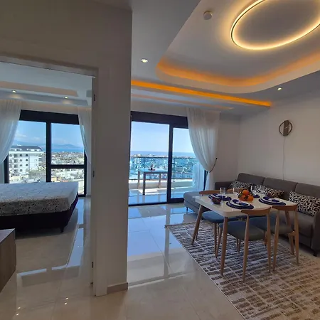 Luxury With Panoramic Sea View Ruby Lägenhet *