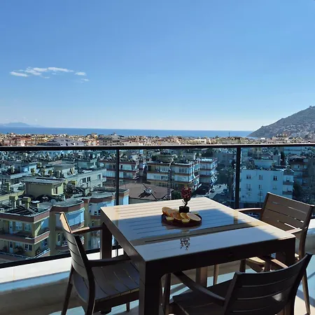 Luxury With Panoramic Sea View Ruby אלאניה