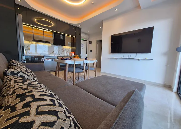 Luxury With Panoramic Sea View Ruby * 阿拉尼亚